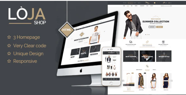 Loja - Responsive Template Theme