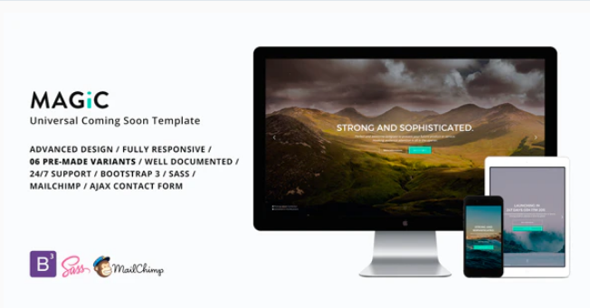 MAGiC - Universal Coming Soon Template