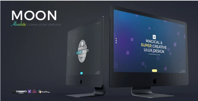 MOON - Absolute Coming Soon Template