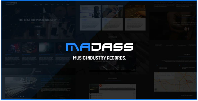Madass - Music Industry HTML Template