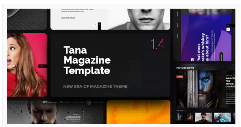 Magazine Tana - News, Music, Movie, Blog, Fashion Template