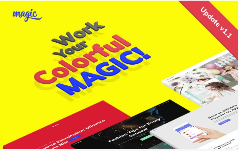 Magic - Multipurpose Creative WordPress Theme