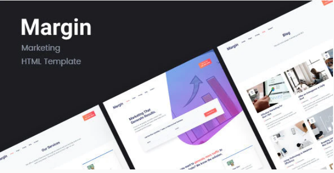Margin | Marketing HTML Template