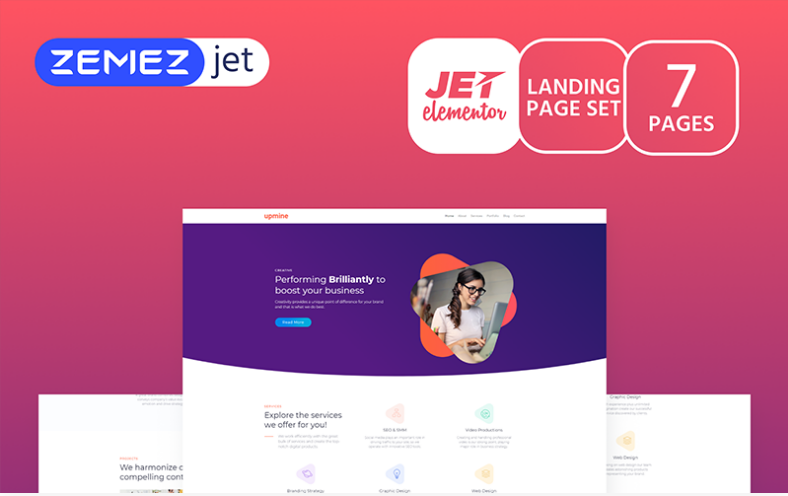 Marketz - Digital Agency Elementor Template