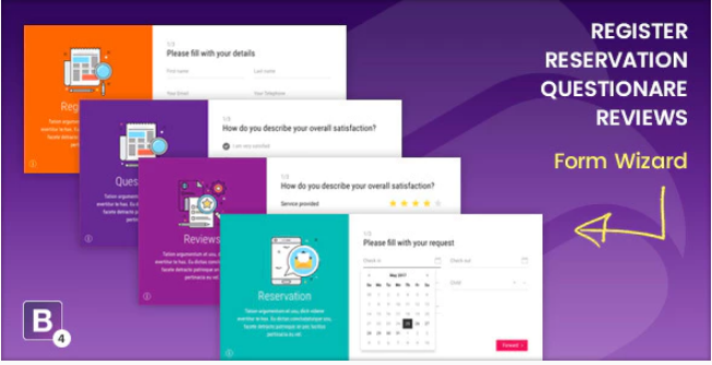 Mavia | Register and Multipurpose Form Wizard