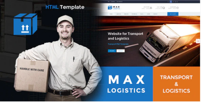 Max Logistics - Responsive HTML Template