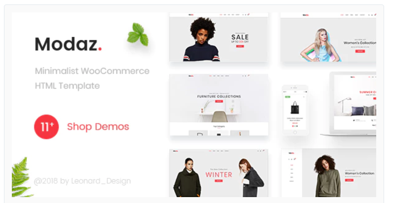 Modaz | Minimalist eCommerce HTML Template