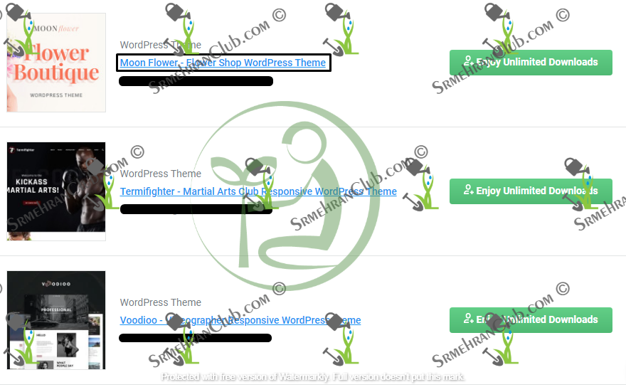 Moon Flower - Flower Shop WordPress Theme - Download now