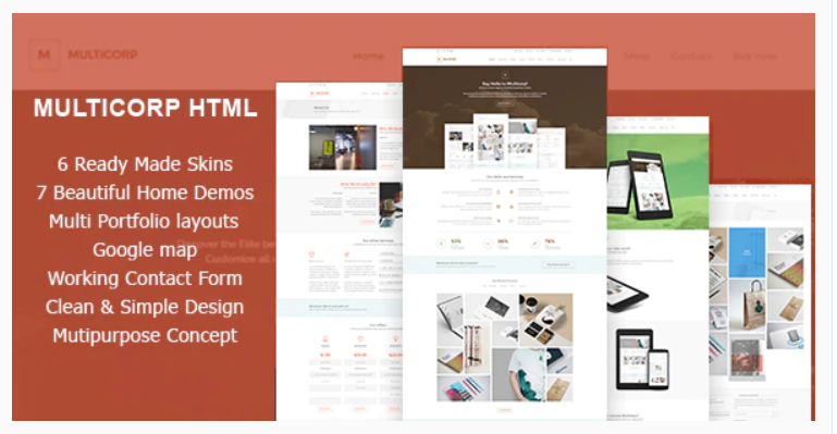Multicorp - Clean Agency HTML Theme