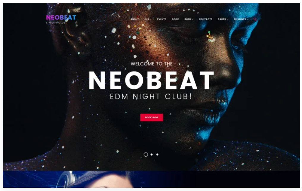 Neobeat - Night Club & Entertainment WordPress Theme