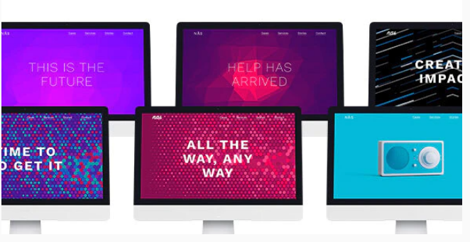 Nås – Minimalistic One-Page Template