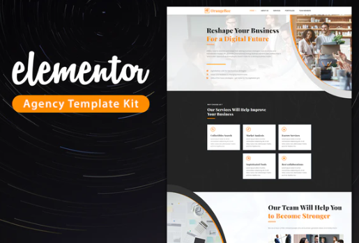 OrangeBee - Agency Template Kit