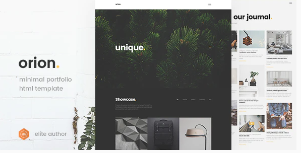 Orion - Minimal Portfolio HTML5 Template