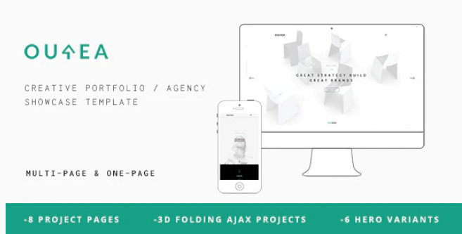 Ourea - Creative Portfolio / Agency Template