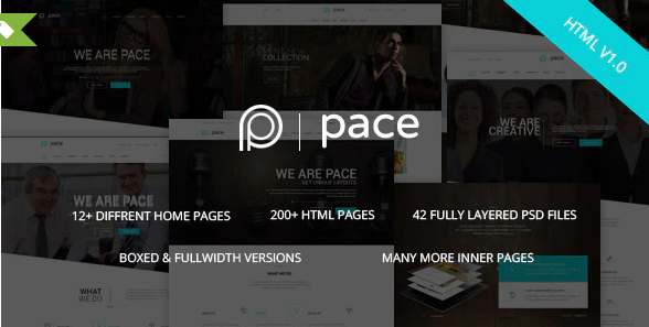Pace - Responsive MultiPurpose HTML5 Template