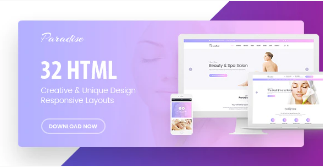 Paradise - Multipurpose HTML Template
