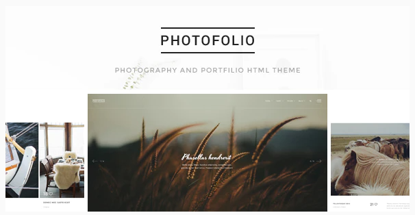 Photofolio - Photography & Portfolio HTML Template