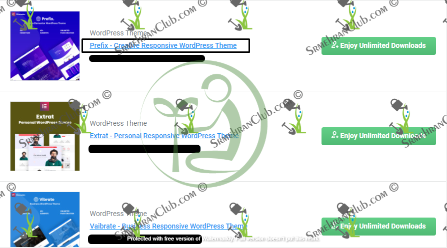 Prefix - Creative Responsive WordPress Theme - Download now