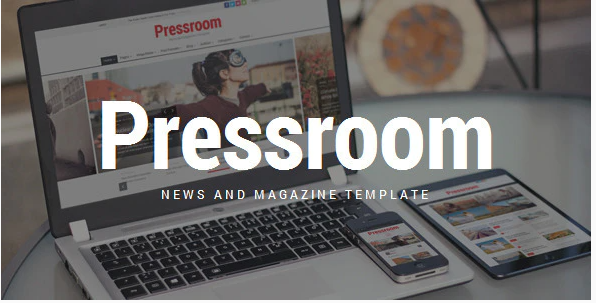 Pressroom - Responsive News and Magazine Template
