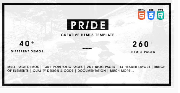 Pride - Multipurpose HTML5 Template