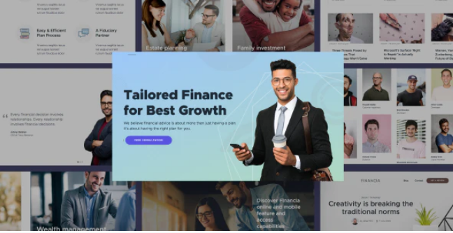Quaid - Financial and Accounting HTML Templates
