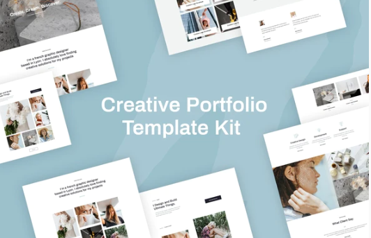 Product Image - Quanzo – Creative Portfolio Template Kit Product Image - Quanzo – Creative Portfolio Template Kit