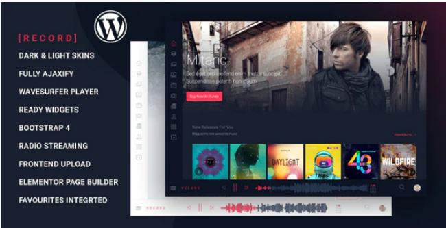 Rekord – Ajaxify Music – Events – Podcasts Multipurpose WordPress Theme — Theme by Themeforest