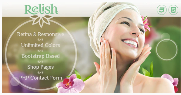 Relish - Spa Salon HTML Template