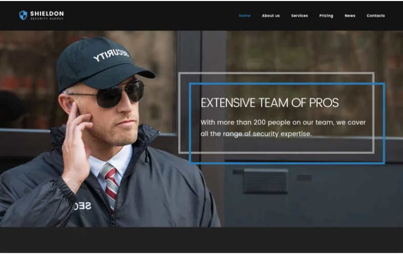 Product Image - Shieldon – Security Agency Responsive WordPress Theme