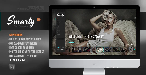 Smarty - Creative Agency & Portfolio Template with RTL Version