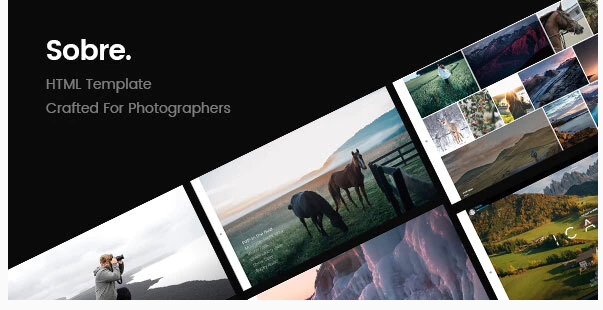 Sobre | Minimal Photography Portfolio HTML Template