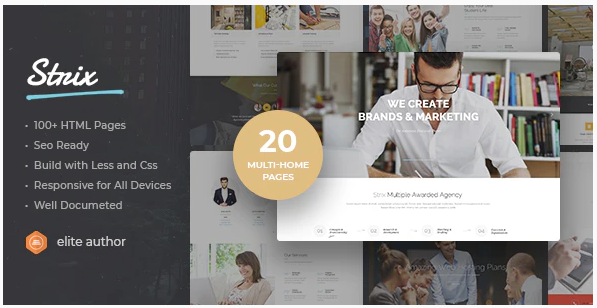 Strix - Multipurpose HTML5 Template