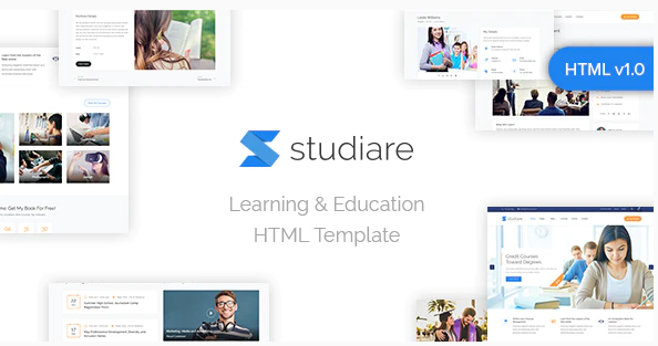 Studiare - Education HTML5 Template for Univeristy & Online Courses