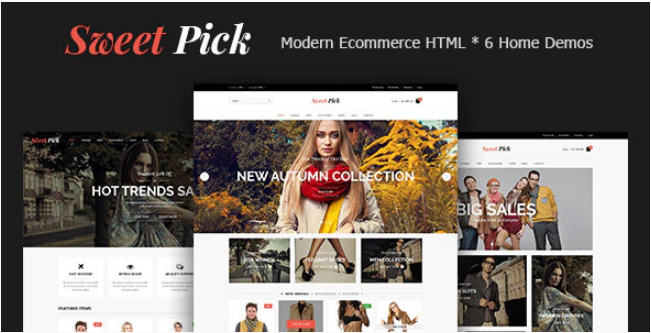 Sweet Pick | Modern E-commerce HTML Template