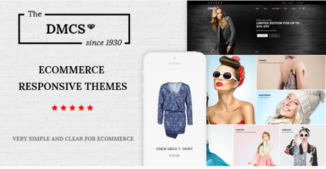 The DMCS - Ecommerce HTML Responsive Template