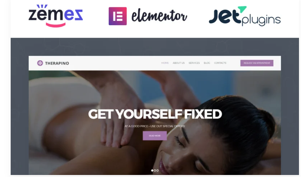 Therapino - Physical Therapy WordPress Theme