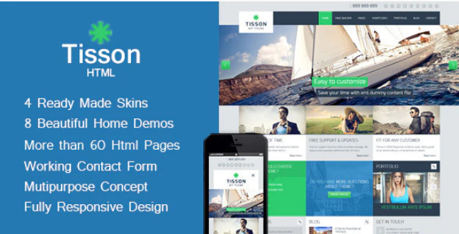 Tisson - Multipurpose HTML Theme