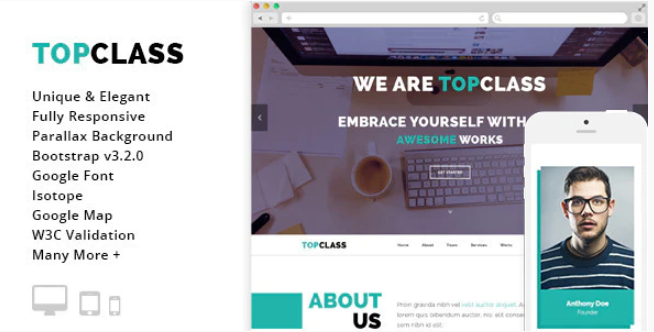Top Class - Multipurpose HTML5 Responsive Template