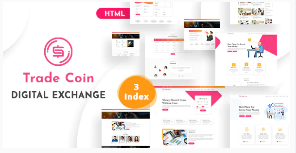 Trade Coin - Digital Exchange HTML Template