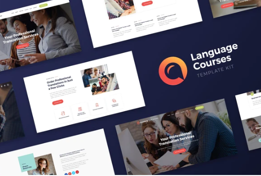 Translang - Language Courses & Translation Services Elementor Template Kit