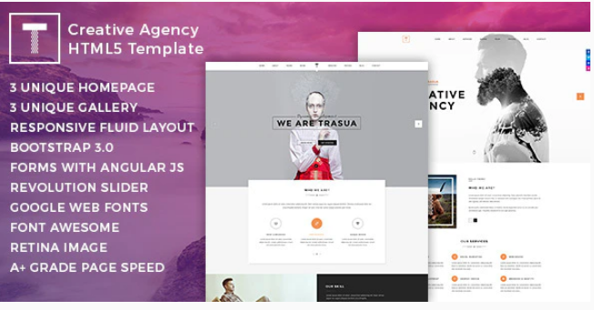 Trasua - Creative Agency HTML5 Template