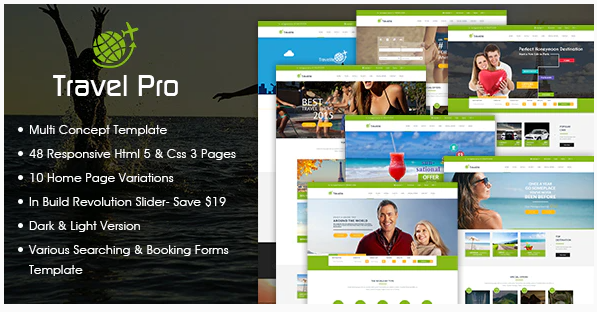 Travel Pro - Tours and Booking HTML Template