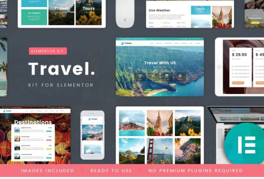 Product Image - TravelTour – Travel & Booking Template Kit