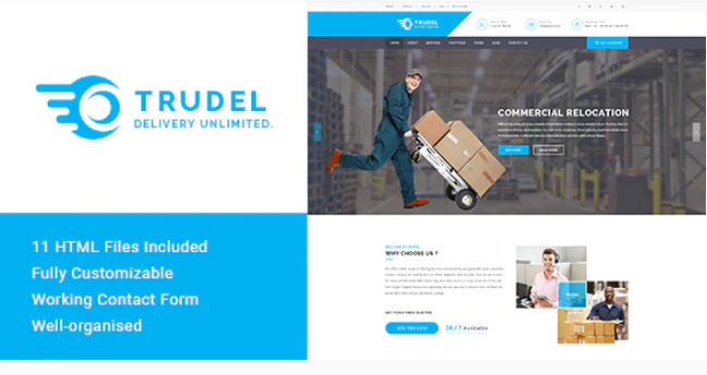 Trudel - Moving Business HTML Template