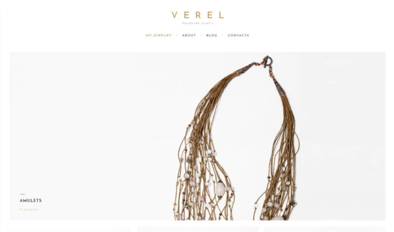 Verel - Handmade Jewelry WordPress Theme
