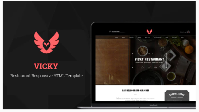 Vicky - Responsive HTML Template