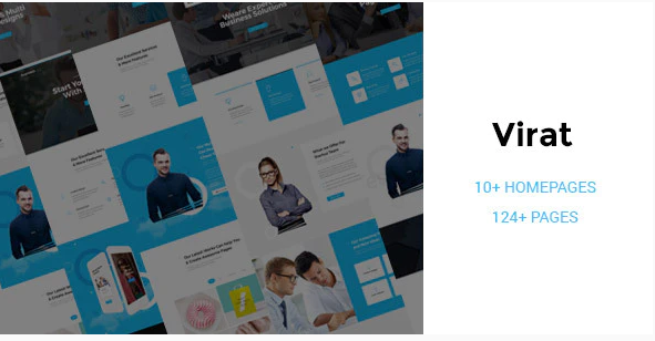 Virat- Responsive Multi-Purpose HTML5 Template
