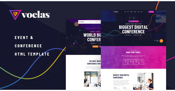 Voelas - Event & Conference HTML Template