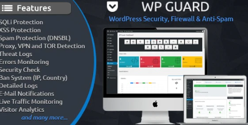 Product Image - WP Guard – Security, Firewall & Anti-Spam plugin for WordPress 1.6.1