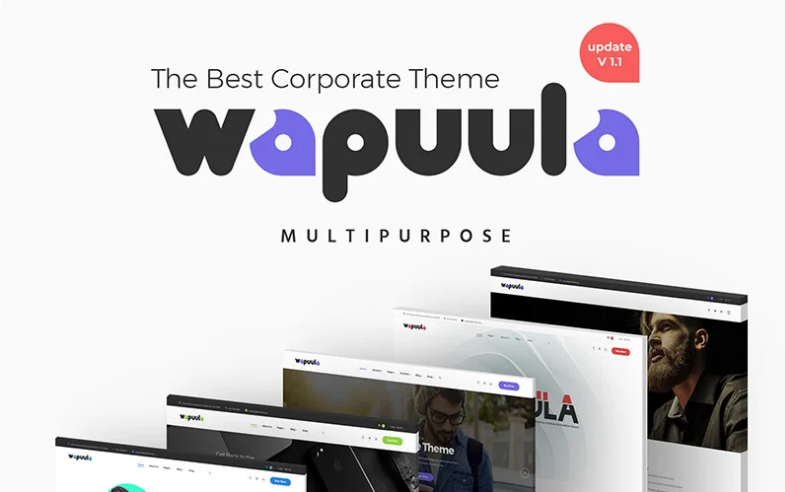 Wapuula - Multipurpose Corporate WordPress Theme